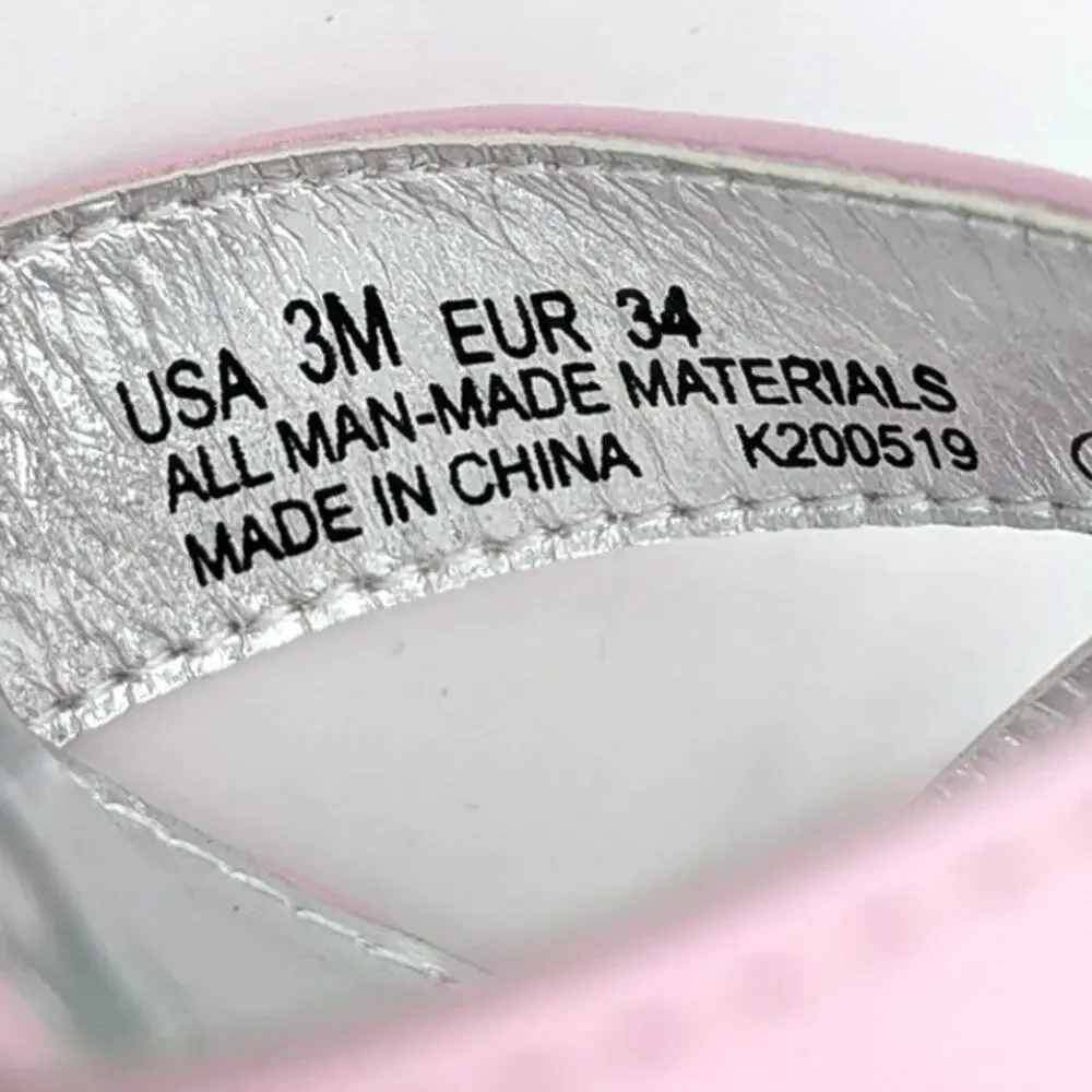 Nina Kids' Valentin Ankle Strap Sandals Little Kid Pink Size US3M EU34